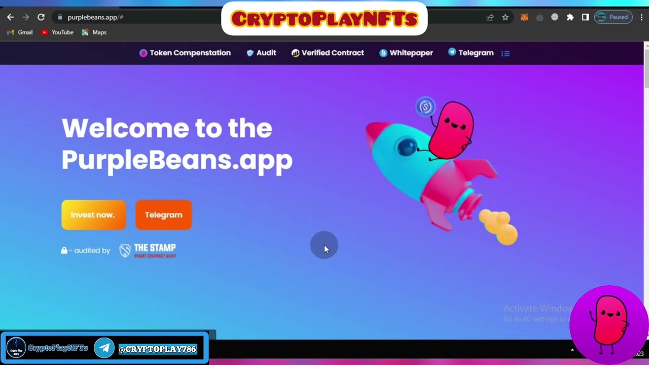 PurpleBeans — archived promotional image