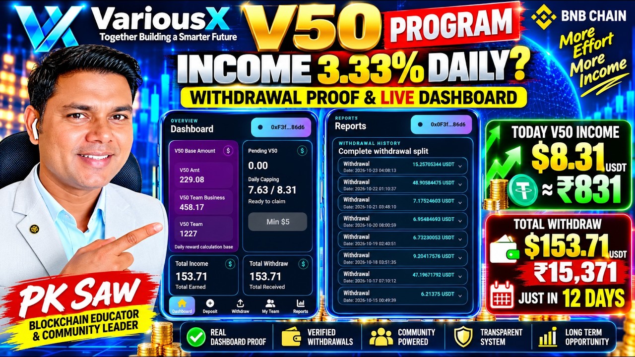 VariousX — archived promotional image